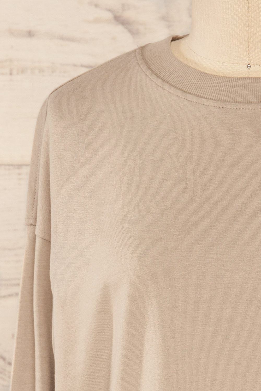 Mielec Taupe | Long Sleeve Top
