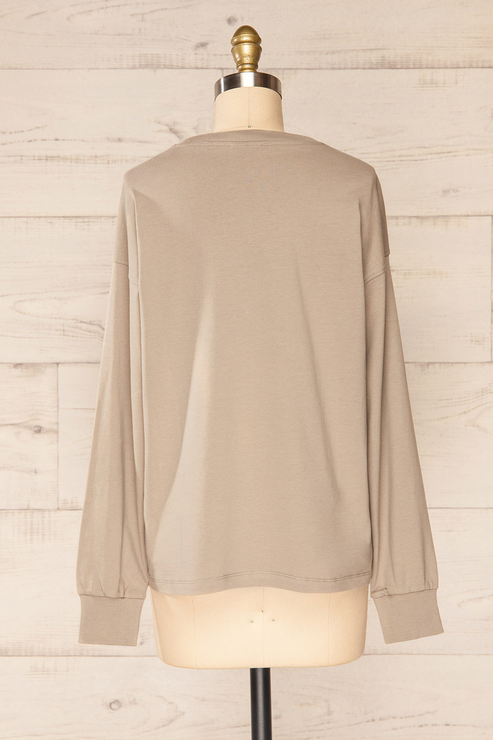 Mielec Taupe | Long Sleeve Top