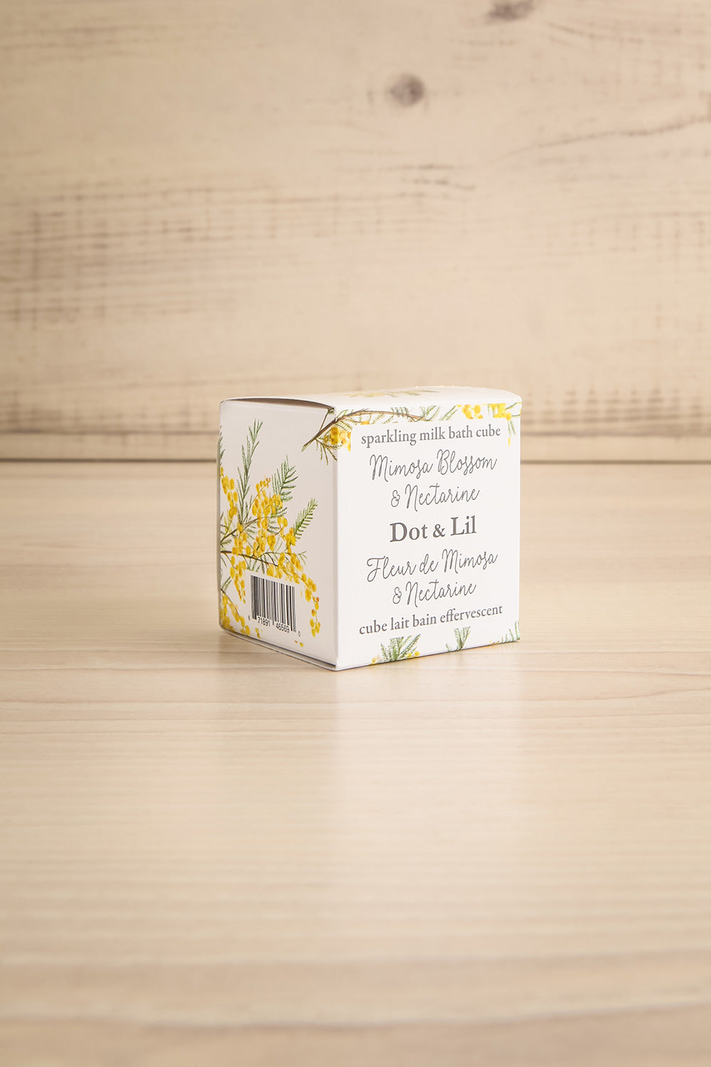 Mimosa Blossom & Nectarine Milk Bath Cube | Maison garçonne box