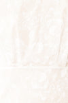 Minjae White Sleeveless Top w/ Ruffles | Boutique 1861 fabric