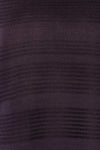 Mirando Navy Thin Knit Striped Sweater | La petite garçonne fabric