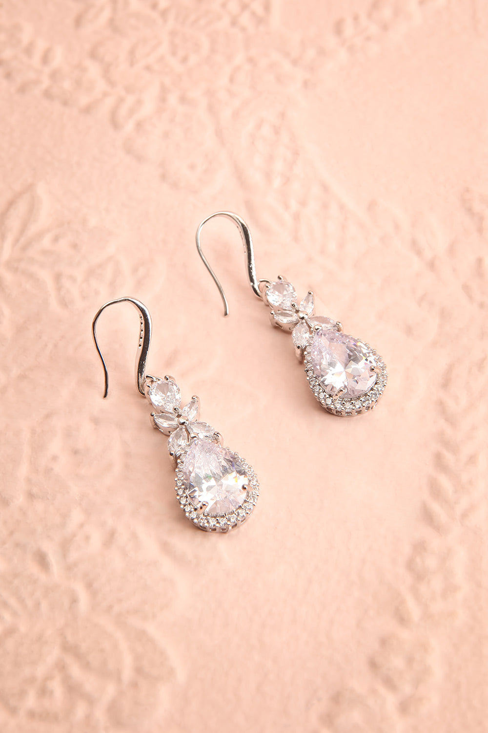 Monchiz Crystal Pendant Earrings | Boudoir 1861