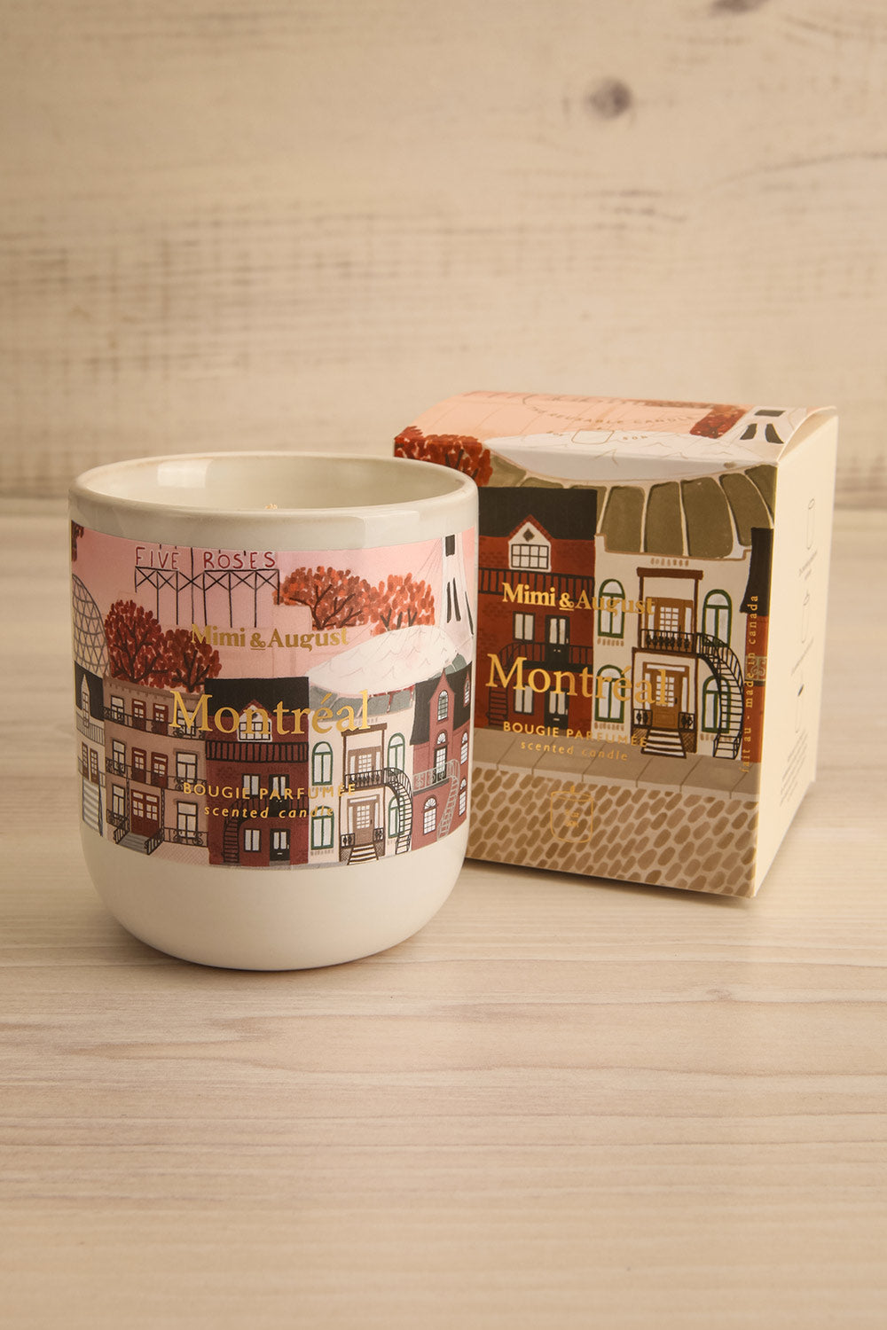 Montreal Candle - 2 options | Maison garçonne large with box