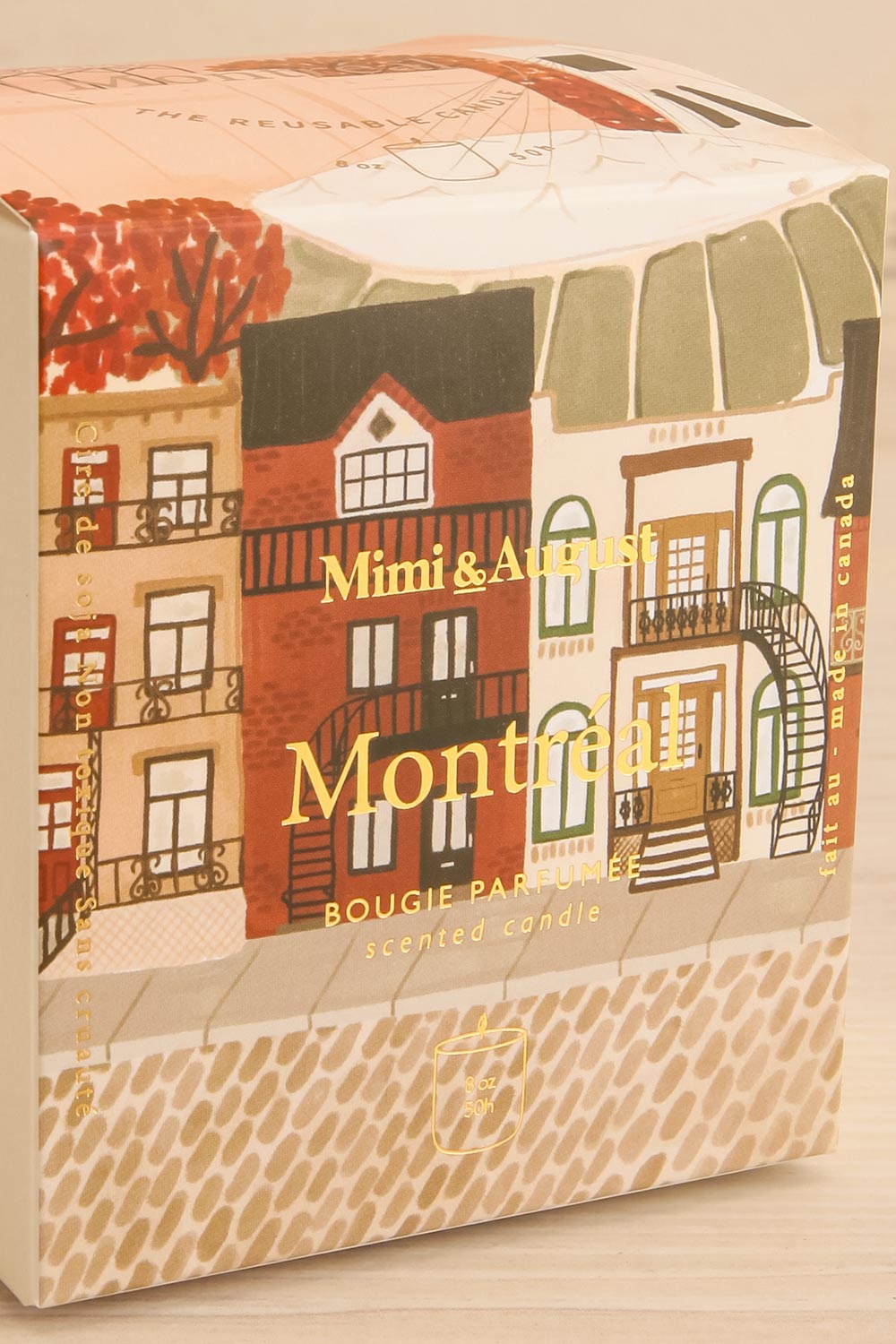 Montreal Candle - 2 options | Maison garçonne large box 