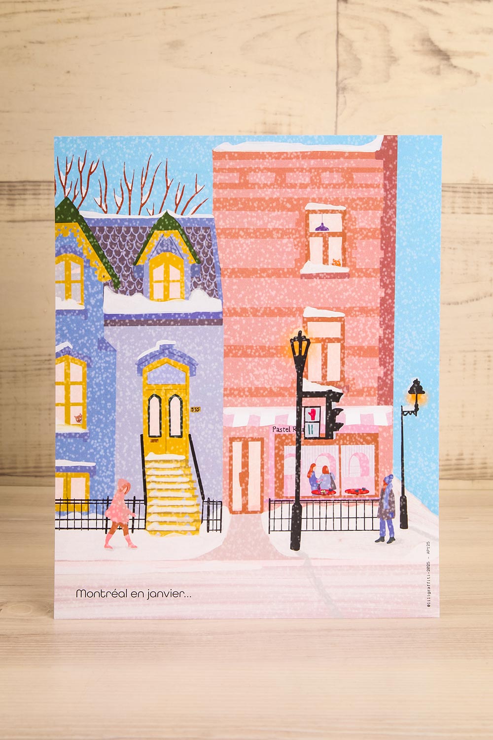 Montreal in January Art Print - 2 Options | Maison garçonne view