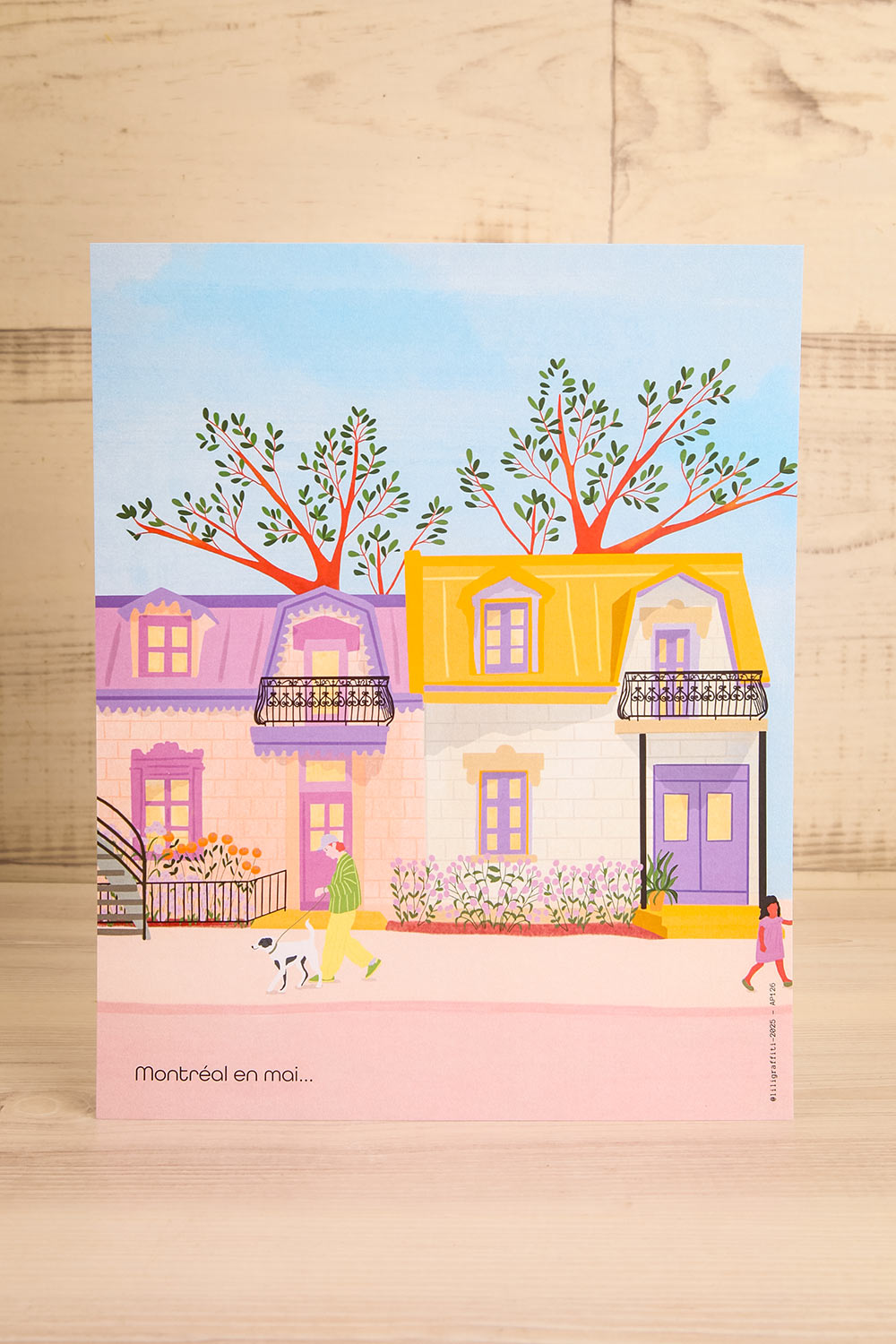 Montreal in May Art Print - 2 Options | Maison garçonne view