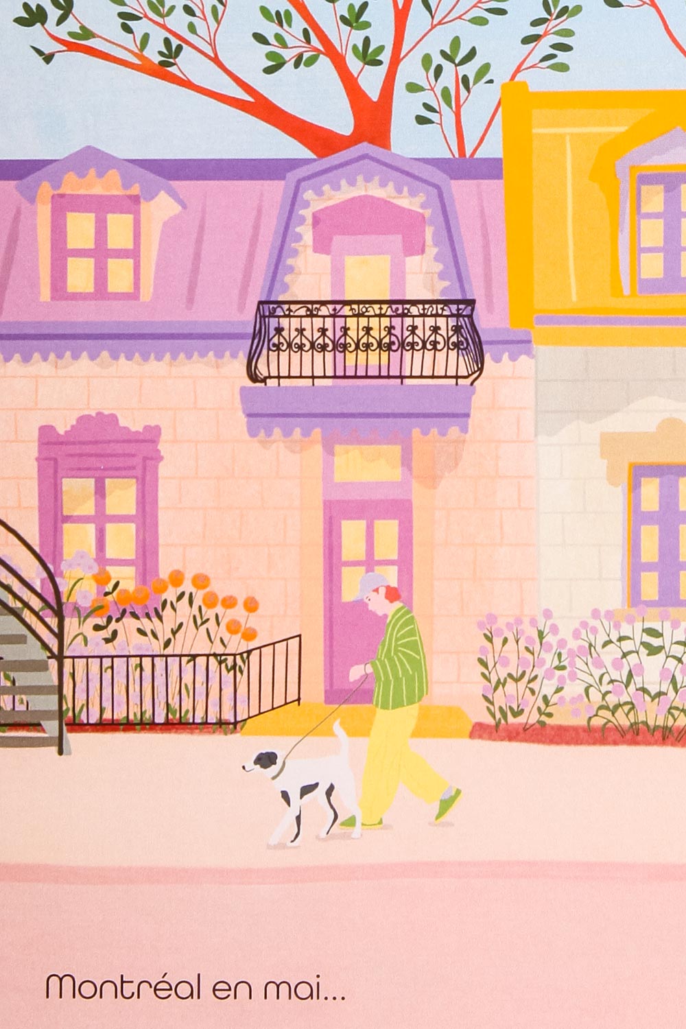 Montreal in May Art Print - 2 Options | Maison garçonne details