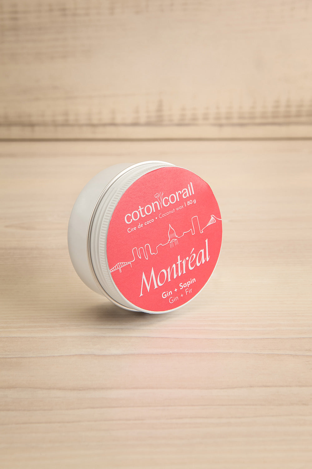 Montreal Tin Candle | Maison garçonne