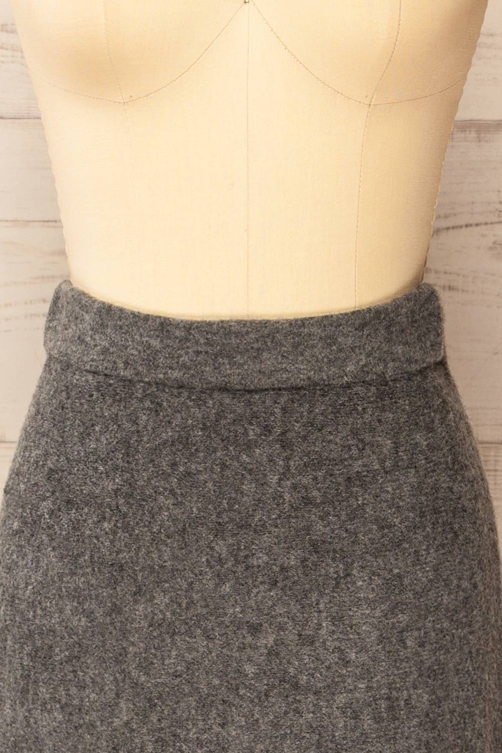 Morokweng Long Soft Knit Skirt | La petite garçonne front