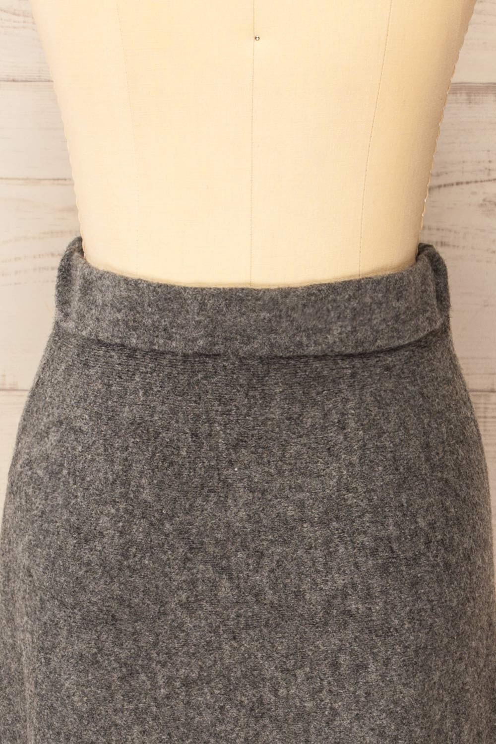 Morokweng Long Soft Knit Skirt | La petite garçonne  back