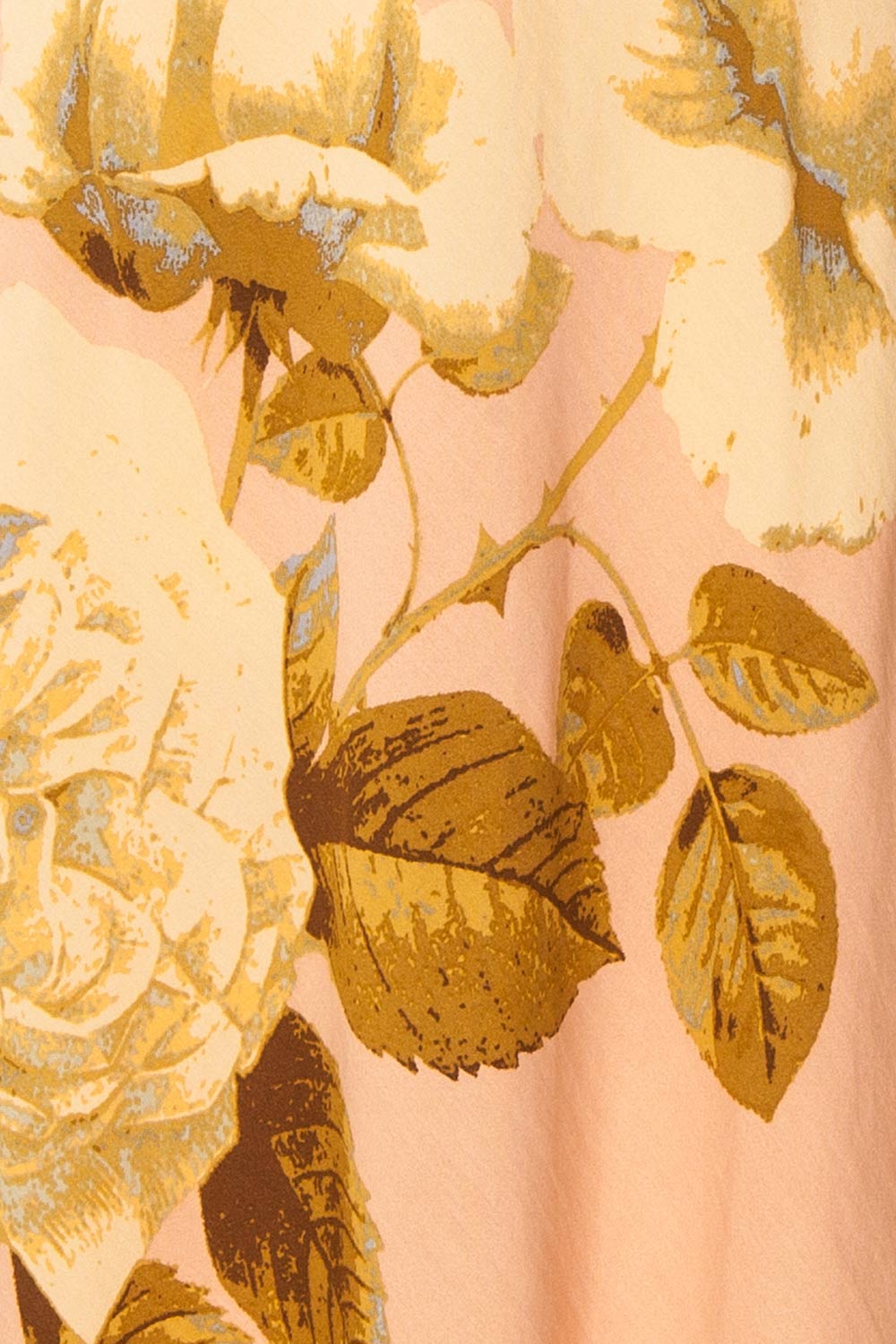 Moufida Strapless Pink Maxi Dress with Pockets | Boutique 1861 bottom fabric 