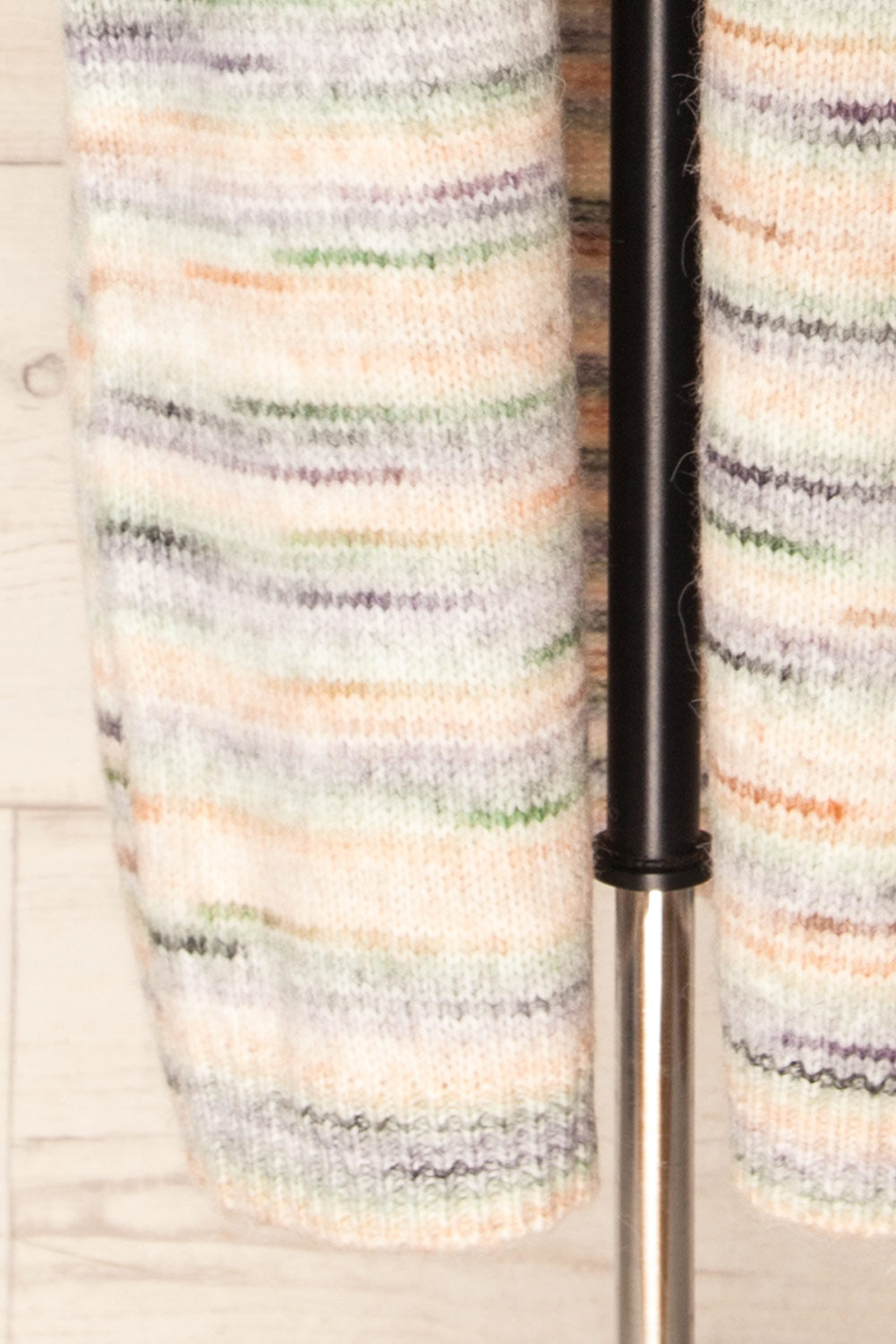 Namrung Long Open-Front Colorful Cardigan | La petite garçonne bottom