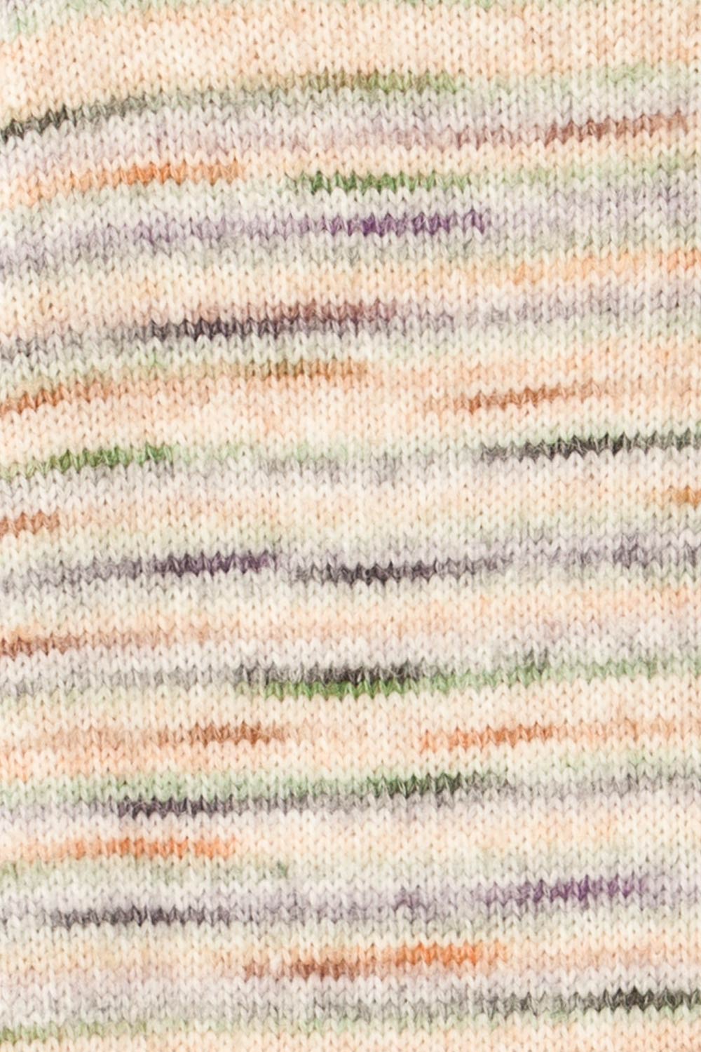 Namrung Long Open-Front Colorful Cardigan | La petite garçonne fabric 