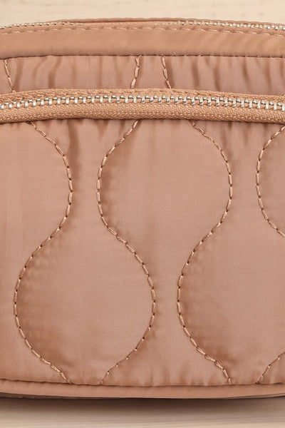 Narack Taupe Quilted Belt Bag | La petite garçonne detail