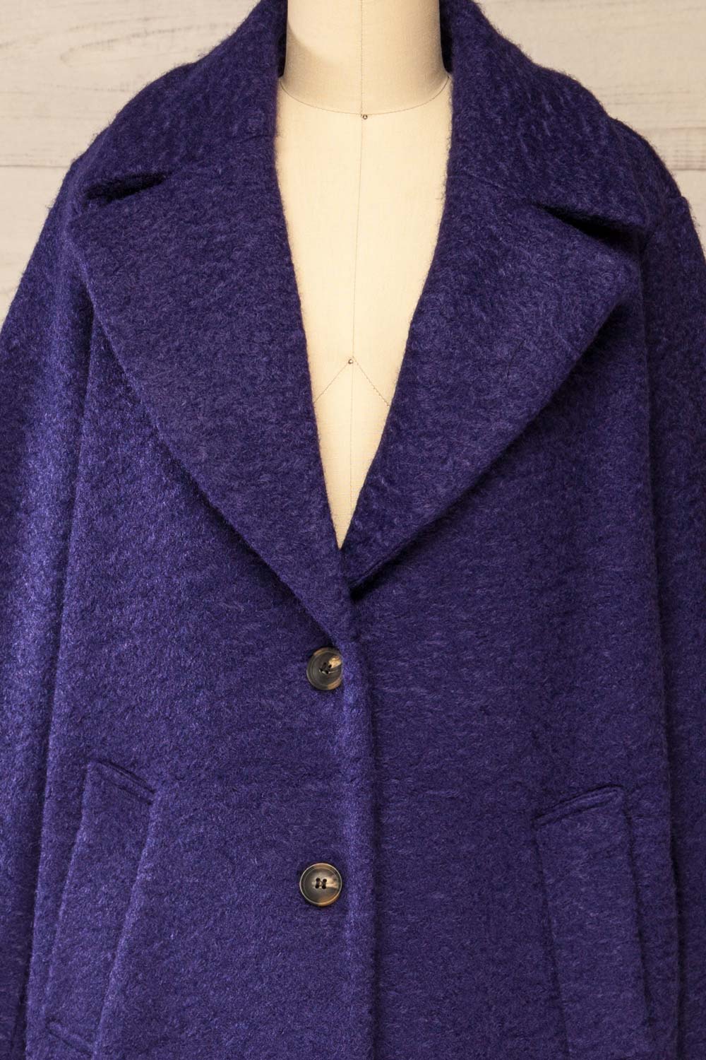 Navy wool sale coat petite