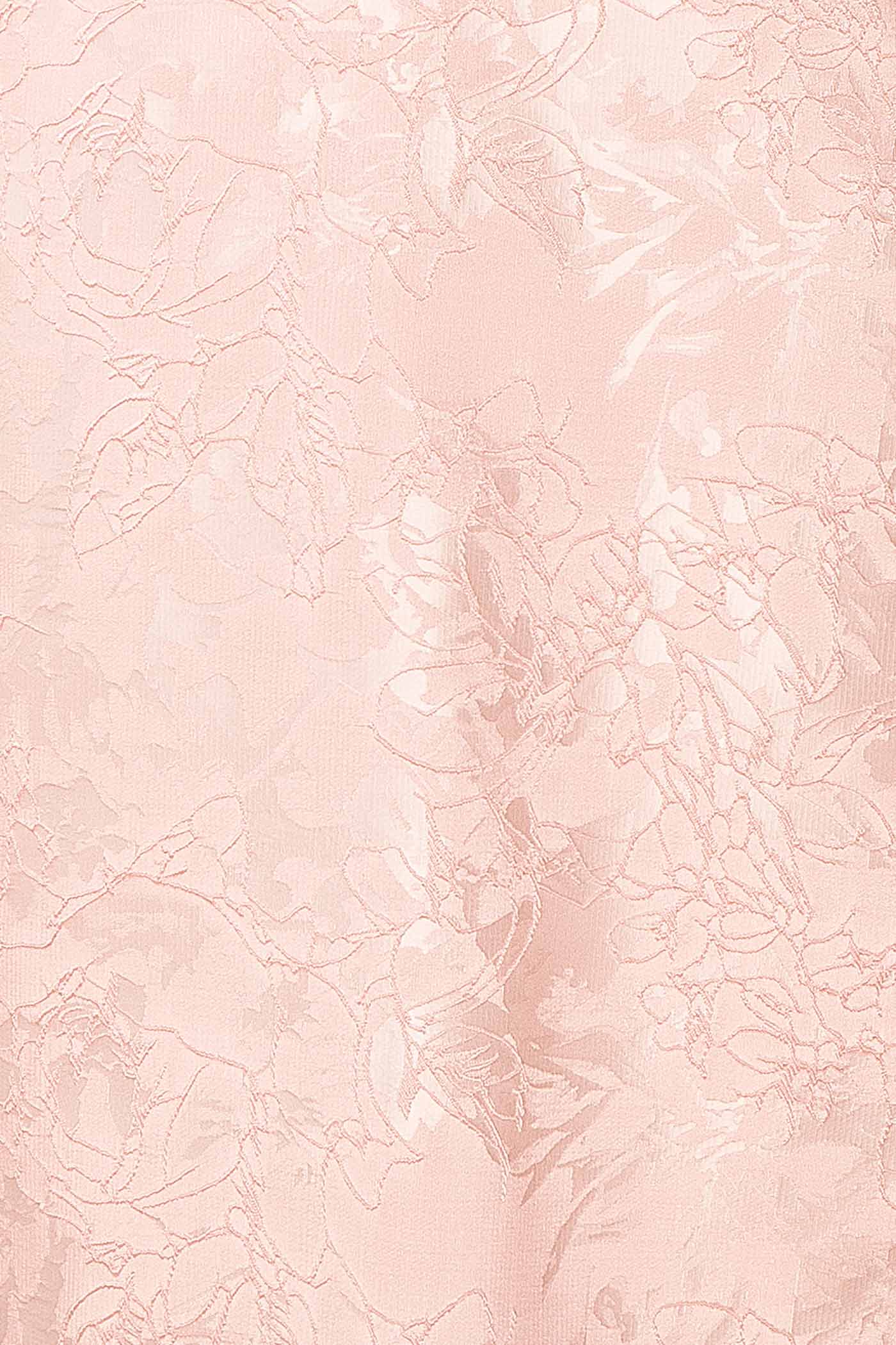 Nedjima Pink | Midi Jacquard Dress with Halter Neck and Pockets
