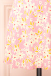 Neit Short Pink Floral Slip Dress | Boutique 1861  bottom
