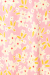 Neit Short Pink Floral Slip Dress | Boutique 1861  fabric