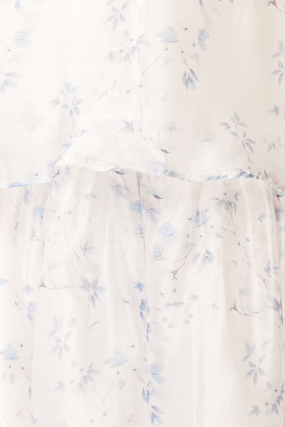 Neiva Floral Tiered Midi Dress | Boutique 1861 fabric