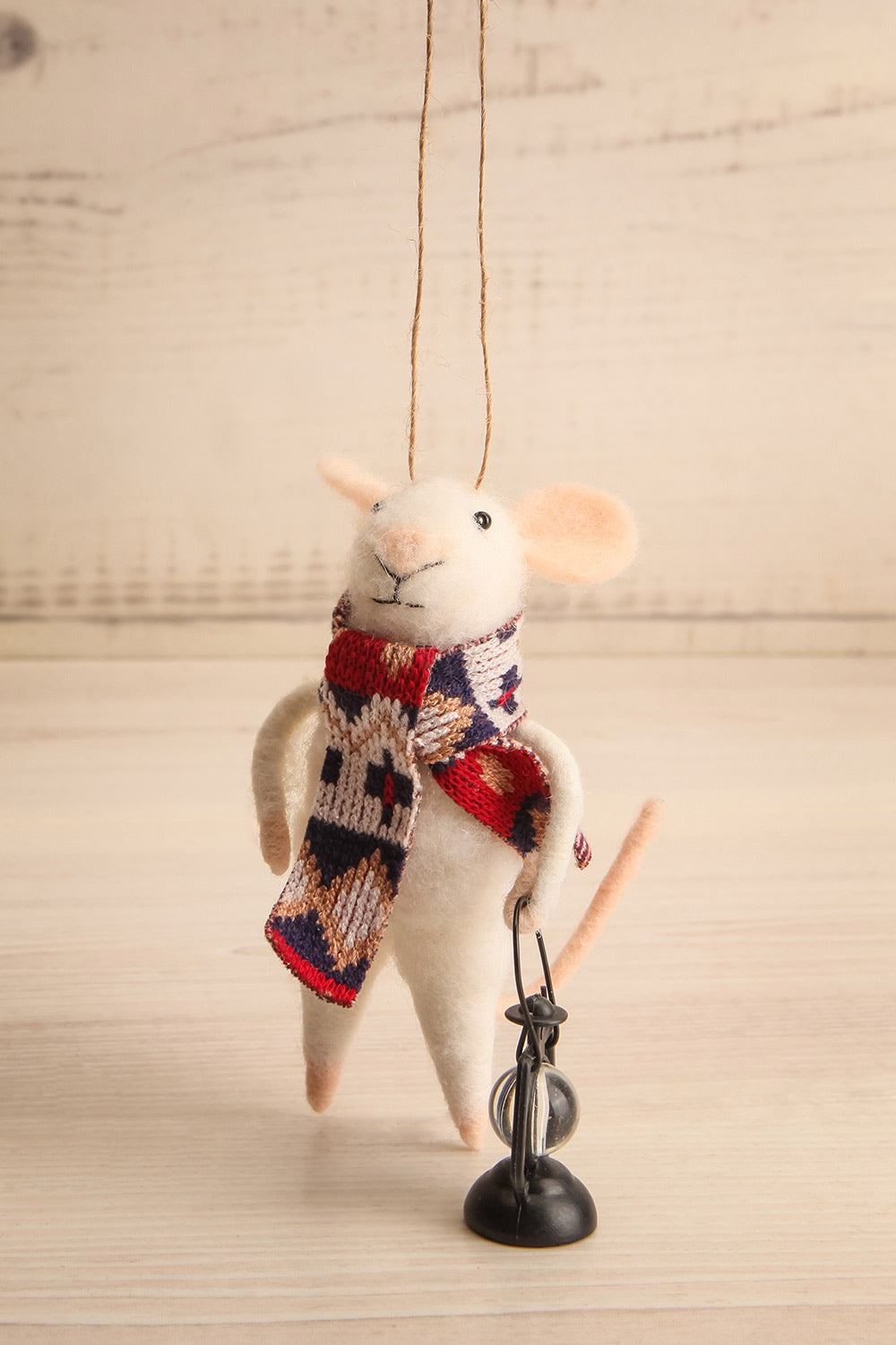 Nordic Mouse Holiday Ornament | Maison garçonne noah