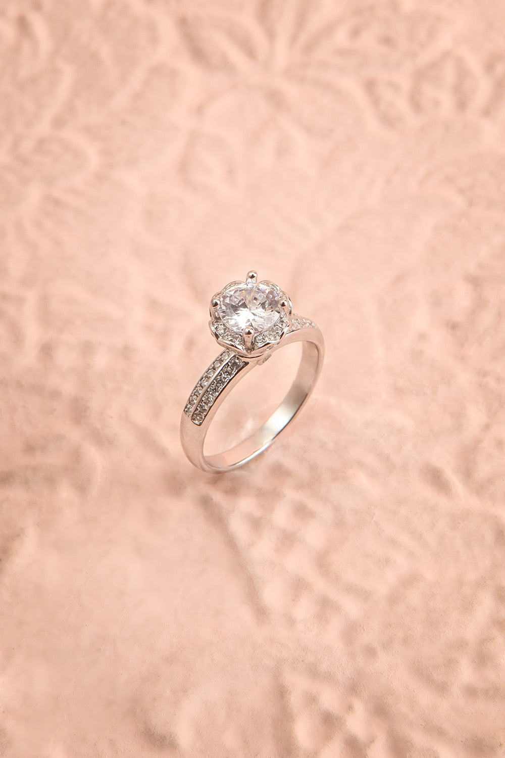 Nosferato Silver Crystal Ring | Boudoir 1861