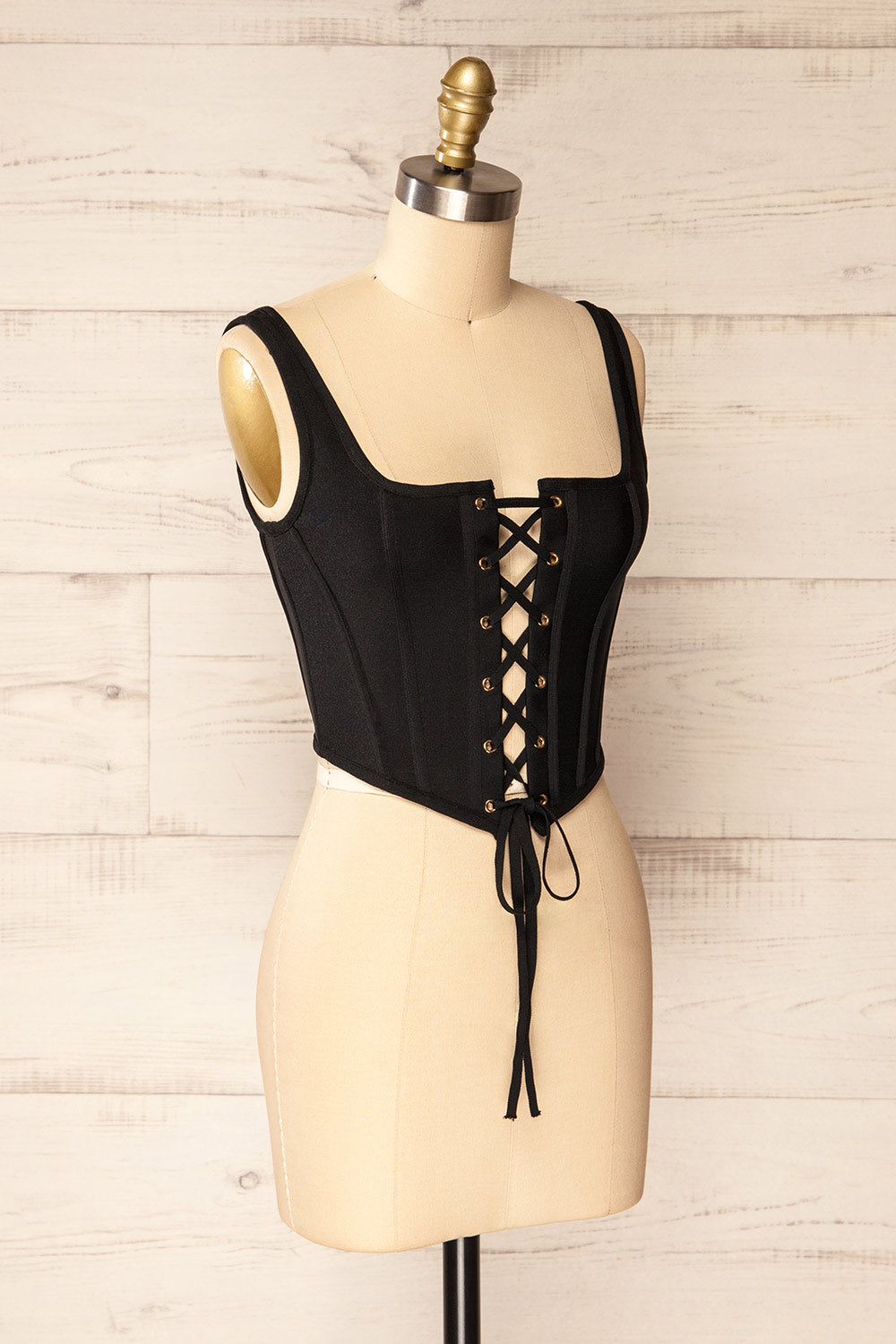  Le Beauty Corset Erotic Underwire Bra Black Corset Top and Mini  Skirt Tutu Dress Set L: Clothing, Shoes & Jewelry