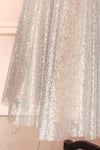Novalie Strapless Glitter Midi Dress | Boutique 1861  bottom