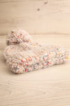 Nukus Colourful Knit Beanie w/ Pompom | La petite garçonne flat view
