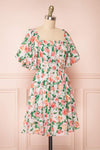 Nyla Short Floral Dress w/ Pockets | Boutique 1861 side view