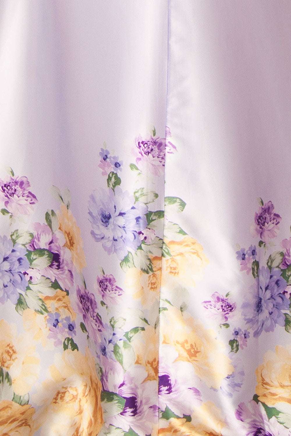 Nymara One-Shoulder Lilac Dress with Slit | Boutique 1861