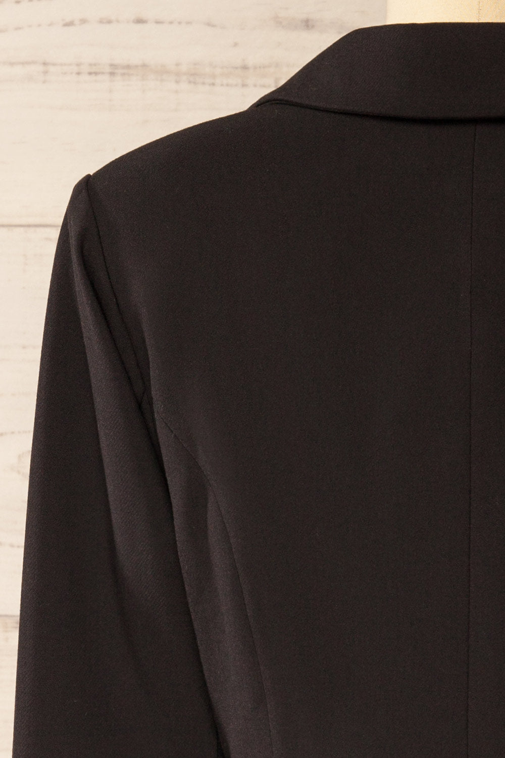 Odda Black Blazer with Cut-Out | La petite garçonne back