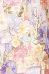 Ovidia Pastel Floral Short Halter Dress | Boutique 1861 texture