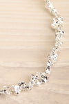 Ogmore Silver Organic Link Necklace | La petite garçonne flat close-up