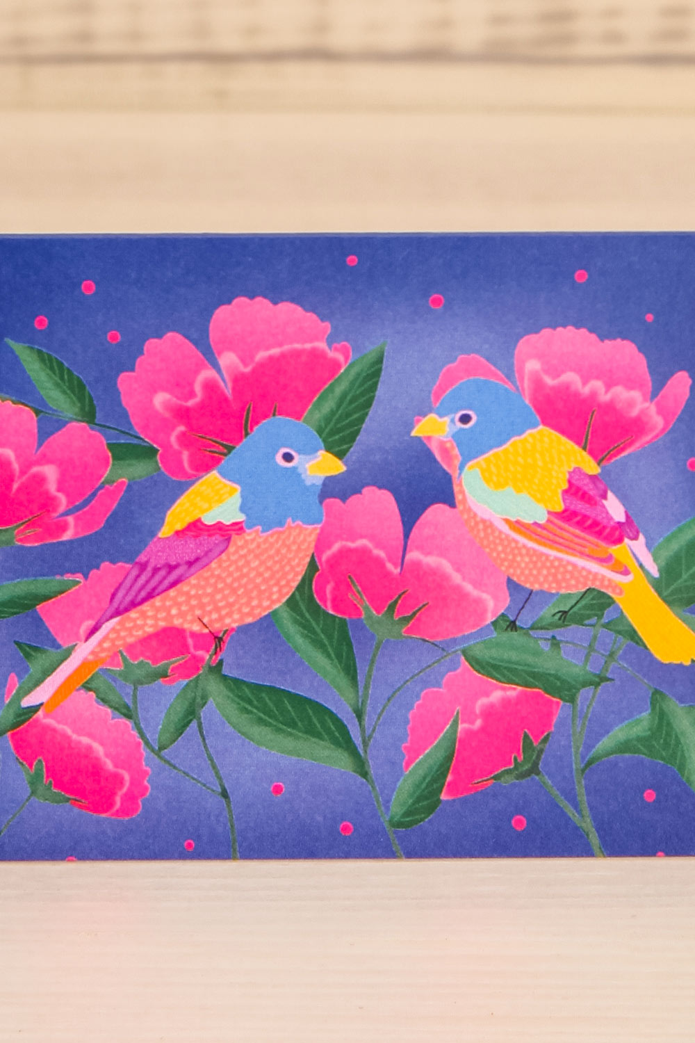 Birds Mini Card | Maison garçonne close-up