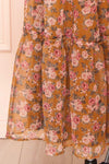 Orilee Floral A-Line Midi Dress | Boutique 1861 bottom
