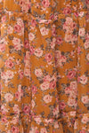 Orilee Floral A-Line Midi Dress | Boutique 1861 fabric