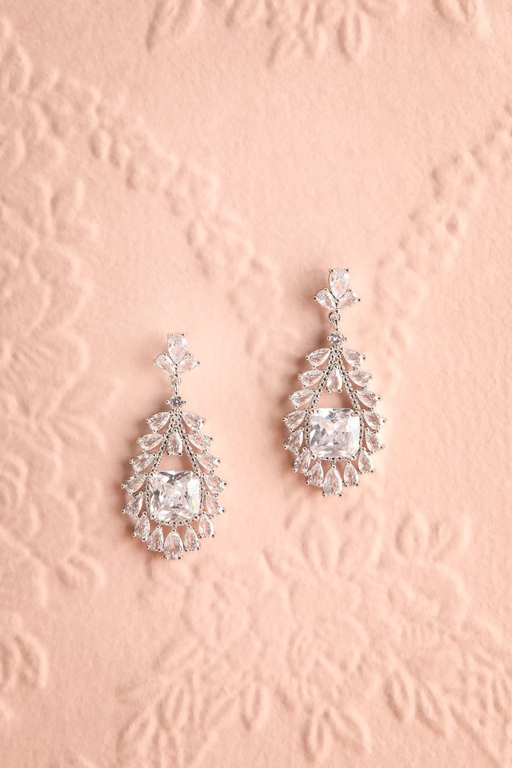 Orrmon Crystal Pendent Earrings | Boudoir 1861