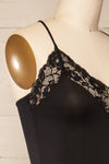 Oswestry Black Lace Lingerie Bodysuit | La petite garçonne side