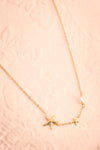 Paralia Golden Starfish Choker Necklace | Boutique 1861 flat view