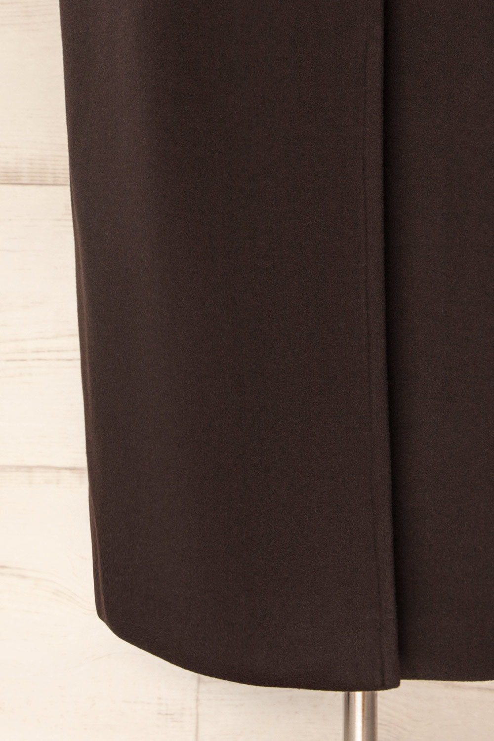 Parma Long Brown Coat with Belt | La petite garçonne bottom 