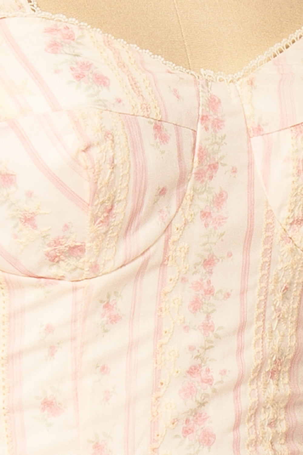 Payse Floral Maxi Dress with Tie-Back | Boutique 1861 fabric 