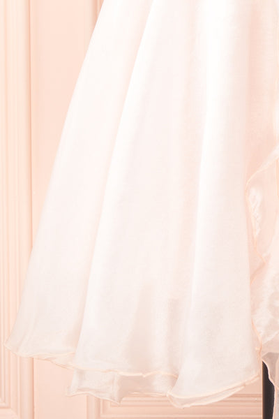 Pearla Short Pink Skirt w/ Flounce Belt | Boutique 1861  bottom