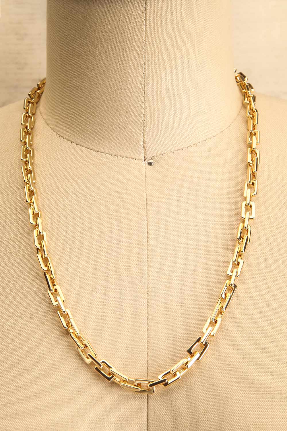 Pegeia Gold Cable Chain Necklace | La petite garçonne