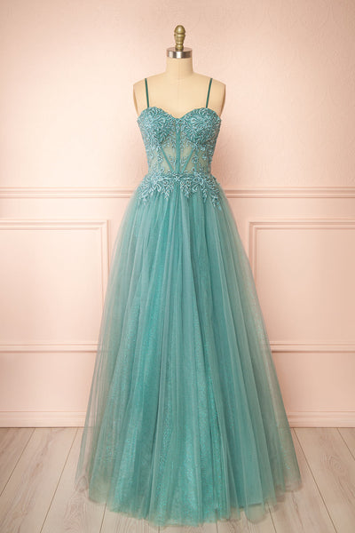 princess polly baby blue dress Dark Teal Blue Mermaid Lace Prom Dresses, Teal Blue Lace Mermaid Forma –  jbydress main image 1