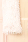 Perrine Light Pink Faux Fur Vest | Boutique 1861 bottom