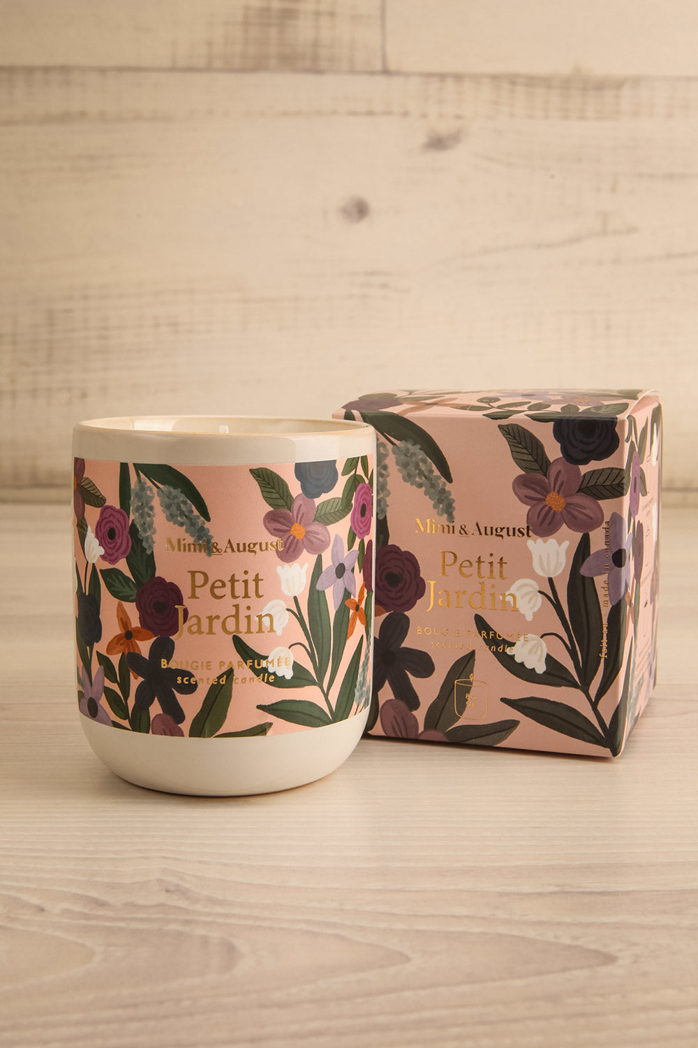 Petit Jardin Candle - 2 options | Maison garçonne large with box