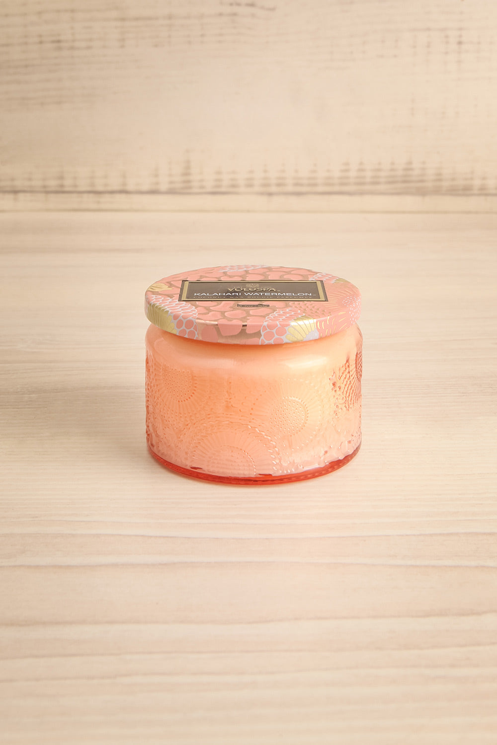 Kalahari Watermelon Petite Jar Candle by Voluspa | Maison garçonne
