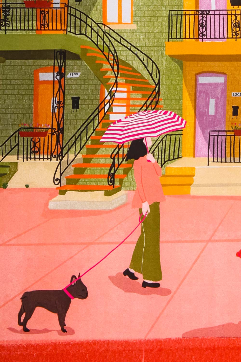 Petite-Patrie Art Print No Text - 2 Options | Maison garçonne close-up