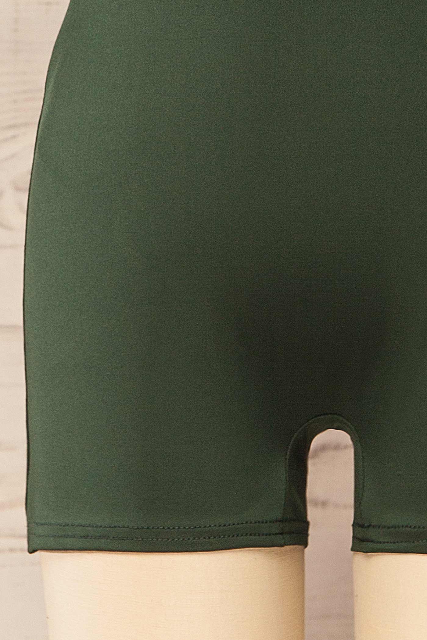 Pisang Green | Mini Dress with Built in Shorts