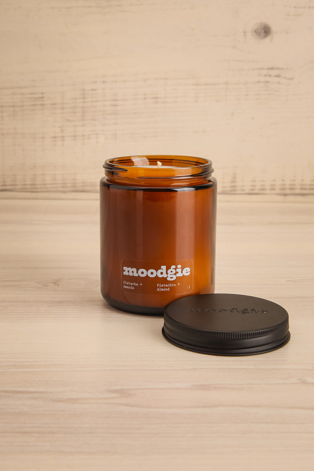 Pistachio + Almond Candle | Maison garçonne large